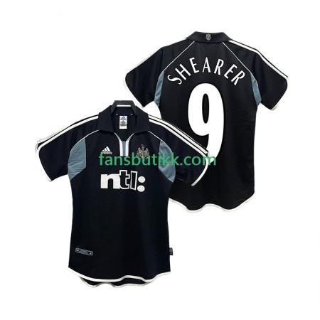 Fotballdrakt Newcastle United SHEARER 9 2000 2001 Retro Bortetrøye Kortermet